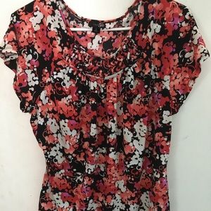 Bright floral shirt